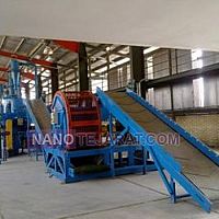 خط بازیافت لاستیک سیمی خط بازیافت لاستیک سیمی